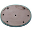 Oval green bonsai pot by Kakuzan - 555 x 400 x 65 mm
