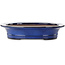 Maceta ovalada azul para bonsái de Kakuzan - 704 x 435 x 45 mm