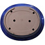 Ovale blauwe bonsaipot van Kakuzan - 704 x 435 x 45 mm