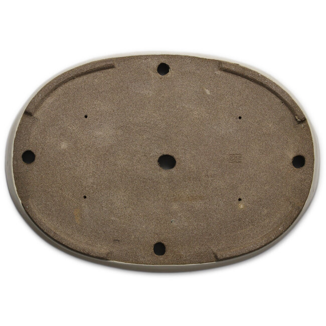 Ovale beige bonsaipot van Taizan - 470 x 330 x 50 mm