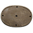 Pot à bonsaï ovale beige par Taizan - 470 x 330 x 50 mm
