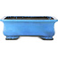 Rechteckiger blauer Bonsai-Topf von Koyou – 375 x 280 x 140 mm