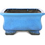 Vaso bonsai rettangolare blu di Koyou - 375 x 280 x 140 mm
