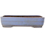Vaso bonsai rettangolare blu di Yamafusa - 410 x 295 x 90 mm