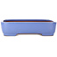 Pot à bonsaï rectangulaire bleu de Yamafusa - 380 x 290 x 90 mm