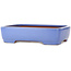 Rechteckiger blauer Bonsai-Topf von Yamafusa – 380 x 290 x 90 mm