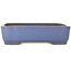Vaso bonsai rettangolare blu di Yamafusa - 380 x 285 x 95 mm