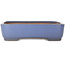 Maceta rectangular azul para bonsái de Yamafusa - 380 x 285 x 95 mm