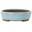 Ovale blauwe bonsaipot van Taizan - 325 x 250 x 65 mm