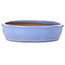 Maceta ovalada azul para bonsái de Itouen - 355 x 275 x 65 mm