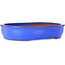 Ovaler blauer Bonsai-Topf von Itouen – 410 x 325 x 85 mm