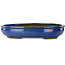 Vaso bonsai ovale blu di Taizan - 465 x 340 x 85 mm