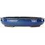 Vaso bonsai ovale blu di Taizan - 465 x 340 x 85 mm