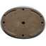 Pot à bonsaï ovale bleu par Taizan - 480 x 350 x 75 mm