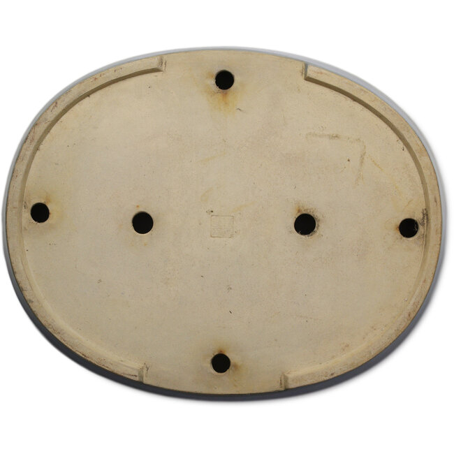 Maceta ovalada azul para bonsái de Aiba Koyou - 555 x 450 x 100 mm