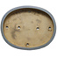 Oval blue bonsai pot by Aiba Koyou - 555 x 450 x 100 mm