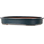 Oval green bonsai pot by Seizan (Reihou, Kataoka Katsushi, master Seizan kiln) - 575 x 435 x 84 mm