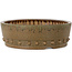 Ronde, ongeglazuurde bonsaipot van Itouen - 308 x 308 x 100 mm