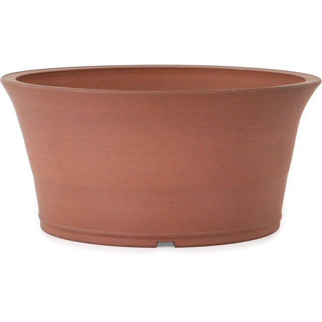 Vaso bonsai rotondo non smaltato di Shoko - 345 x 345 x 165 mm