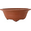 Ronde, ongeglazuurde bonsaipot - 460 x 460 x 170 mm
