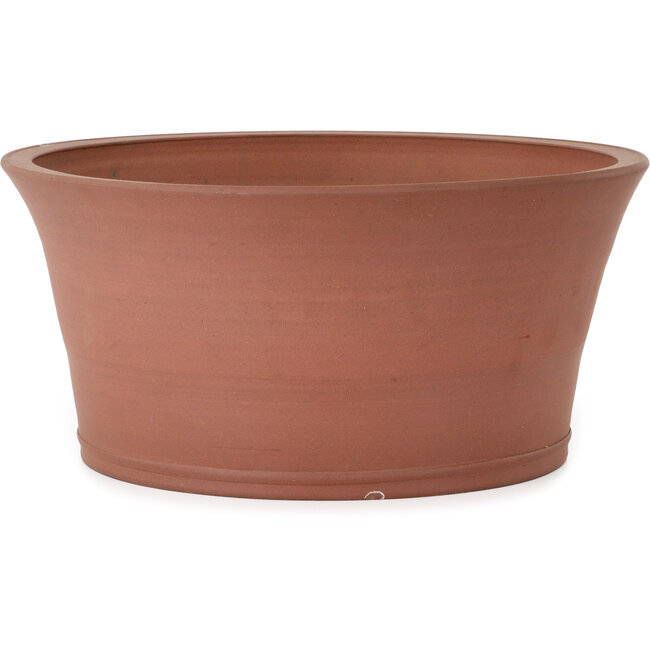 Vaso bonsai rotondo non smaltato di Shoko - 345 x 345 x 165 mm