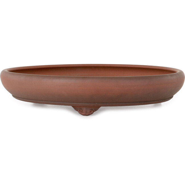 Vaso bonsai rotondo non smaltato di Itouen - 350 x 350 x 70 mm