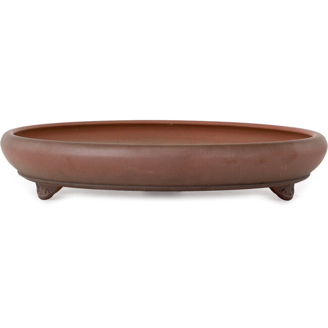 Vaso bonsai rotondo non smaltato di Itouen - 350 x 350 x 70 mm