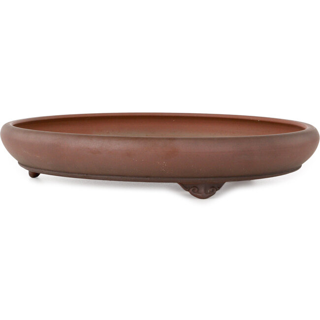 Vaso bonsai rotondo non smaltato di Itouen - 350 x 350 x 70 mm