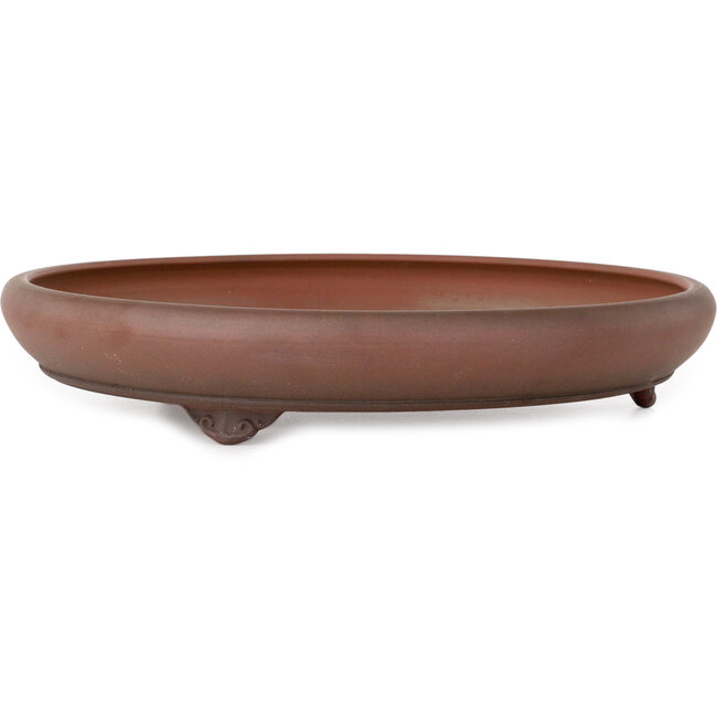 Vaso bonsai rotondo non smaltato di Itouen - 350 x 350 x 70 mm