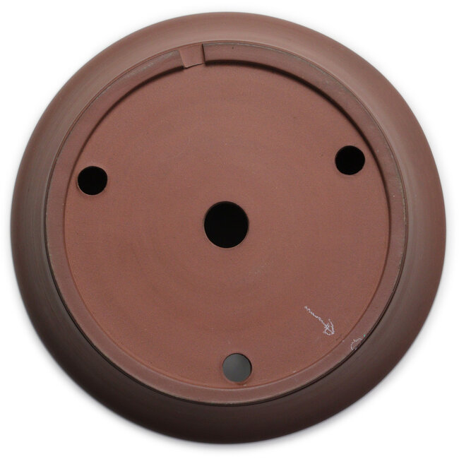 Pot à bonsaï rond non émaillé de Shoko - 345 x 345 x 165 mm