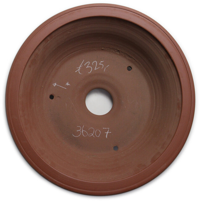 Pot à bonsaï rond non émaillé - 460 x 460 x 170 mm