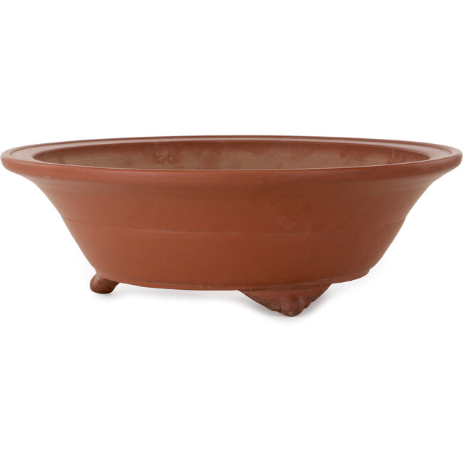 Maceta redonda sin esmaltar para bonsái - 460 x 460 x 170 mm