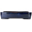 Maceta rectangular azul para bonsái de Kakuzan - 545 x 430 x 115 mm
