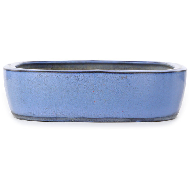 Rechteckiger blauer Bonsai-Topf – 435 x 340 x 90 mm