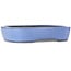 Rectangular blue bonsai pot - 435 x 340 x 90 mm