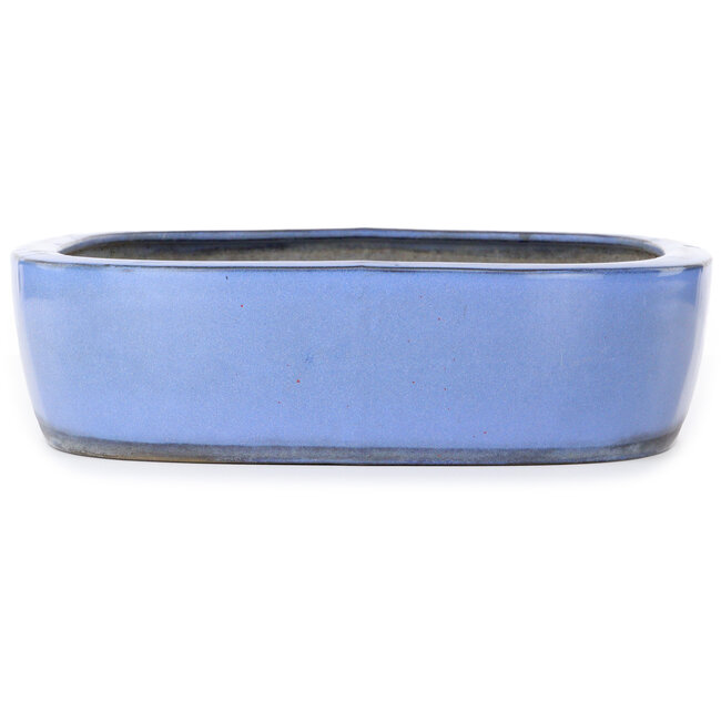 Rechteckiger blauer Bonsai-Topf – 435 x 340 x 90 mm