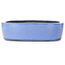 Rechteckiger blauer Bonsai-Topf – 435 x 340 x 90 mm