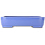 Rectangular blue bonsai pot by Kakuzan - 440 x 320 x 100 mm