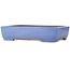 Vaso bonsai rettangolare blu di Yamafusa - 405 x 305 x 90 mm