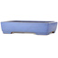Pot à bonsaï rectangulaire bleu de Yamafusa - 405 x 305 x 90 mm