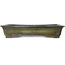 Rectangular green bonsai pot by Koyou - 525 x 435 x 105 mm