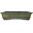 Rechteckiger grüner Bonsai-Topf von Koyou – 525 x 435 x 105 mm