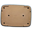 Pot à bonsaï rectangulaire bleu par Seizan (Reihou, Kataoka Katsushi, maître four Seizan) - 493 x 354 x 110 mm