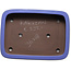 Rectangular blue bonsai pot by Kakuzan - 440 x 320 x 100 mm