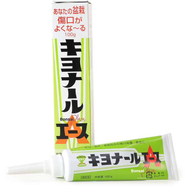 Kiyonal Ace cut paste 100 g – Japanese wound paste for pruning wounds and grafting cuts on bonsai