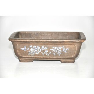 Chinese bonsai pots piatto rettangolare