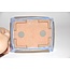 pote rectangular, 6,5 cm x 12,5 x 10,5 cm