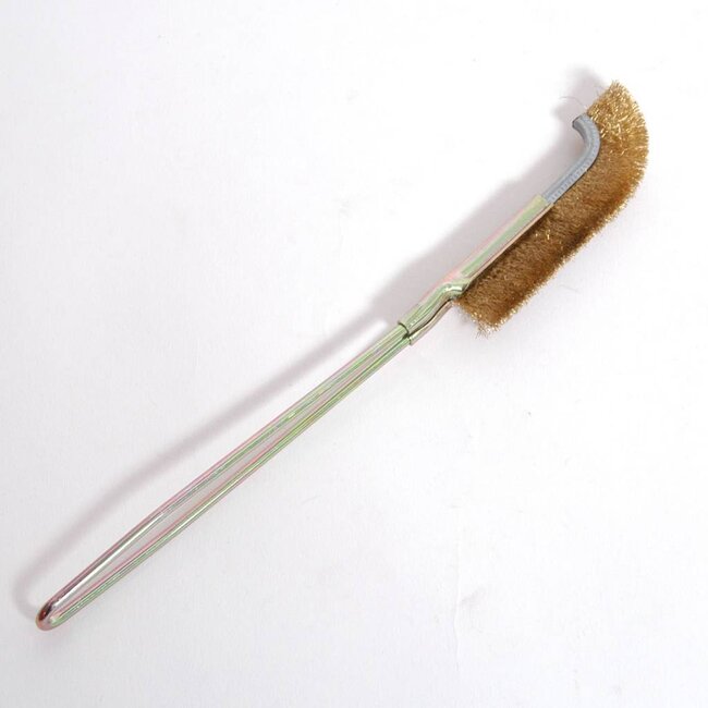 Spazzola in ottone, larga 240 mm