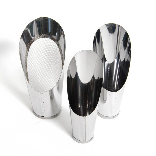 Scoop set with soil sieve