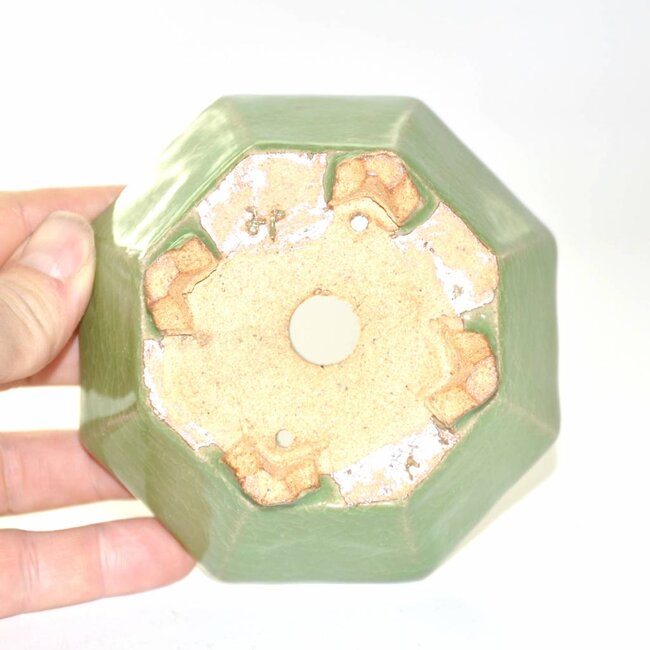 Octogonal, 5 cm x 11 cm, Hattori Tokoname